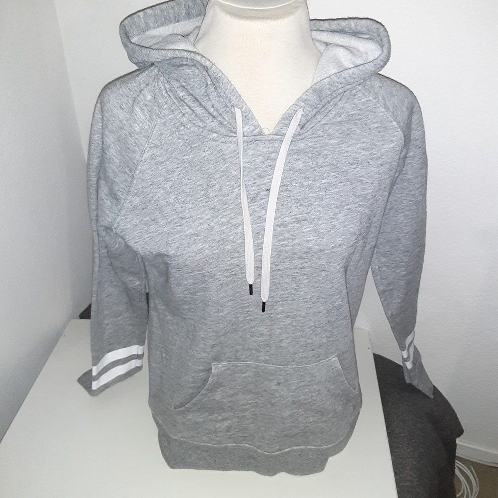 Gray Hoody-youth small